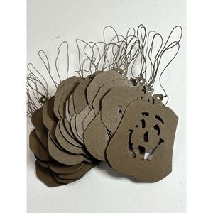 Vintage Metal Pumpkins Curled Wire Garland 6‎ ft  Americana Rustic Primitive